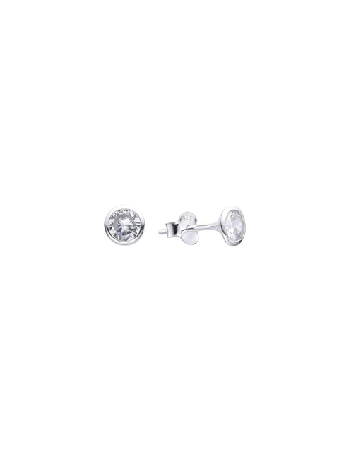 Aros cubic plata 925 (par) - comprar online