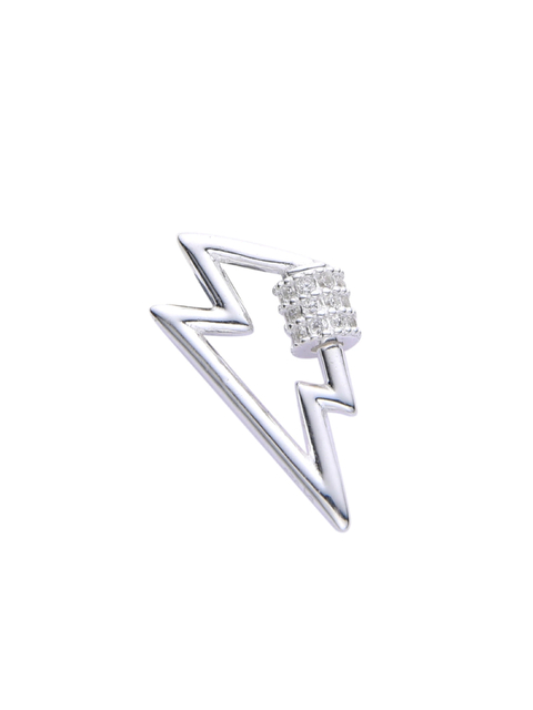 Dije rayo con detalle cubic plata 925 - comprar online