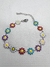 Pulsera margaritas acero quirúrgico - multicolor - comprar online