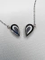 Collar corazón de imán acero quirúrgico - comprar online
