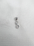 Dije infinito liso y cubic plata 925 - MONA TÚ