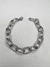 Pulsera eslabones lisos y texturados acero quirúrgico - comprar online