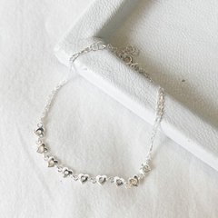 pulsera corazon cubic mini