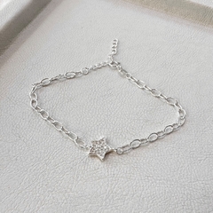 pulsera cadena star