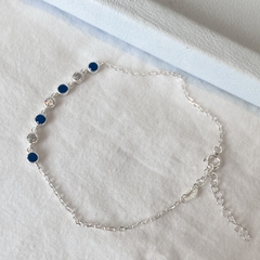 pulsera mini cubic blue