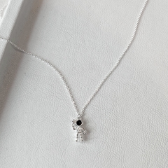 gargantilla astronauta silver
