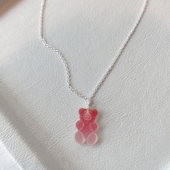 Gargantilla Oso pink