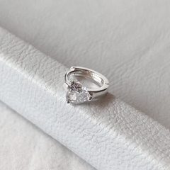 heart mini silver
