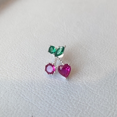 Pasante cereza corazon XL