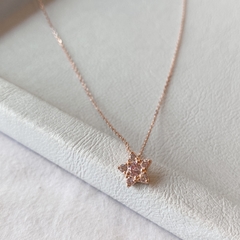 Gargantilla Estrella Rosa Rose - comprar online