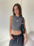 Musculosa Satisfaccion Gris Topo - Athi Studio™