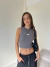 Musculosa Satisfaccion Gris Topo - comprar online