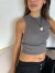 Musculosa Satisfaccion Gris Topo - comprar online