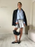 Camisa Rayada Jalapeño "Athi" Azul chic - comprar online