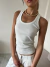 Musculosa "Athi" Morley Off White Mini Estampa - tienda online