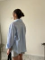 Camisa Rayada Jalapeño "Athi" Azul chic - Athi Studio™