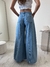 Spicy "Super Wide Leg" Celeste - comprar online