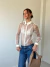 Camisa Organza Cher Crema - tienda online