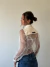 Camisa Organza Cher Crema en internet
