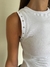 Musculosa Morley Tachitas Bellas Blanca en internet