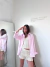Camisa Rayada Chica Portuguesa Rosa - (copia)