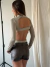 Short Faux Leather "Standard" Chocolate en internet