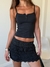 Top Pequeños Botoncitos Negro - comprar online