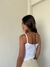 Top Pequeños Botoncitos Blanco - comprar online