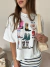Remera Nuevas "Texanitas" Coloridas Off White