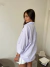 Camisa Rayada Jalapeño Athi Lavanda - comprar online