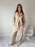 Jogger Rustico Palazzo Full Detalles Crema - tienda online