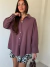 Camisa Oversized Relaxed Fit. Chocolate - (copia) on internet
