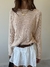 Sweater Tejido Jazmin Liso Camel en internet