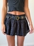 Mini Short Broderie Moon Rocket Negra - comprar online