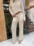 Pantalon Tejido Rapsodia Crema
