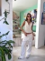 Pantalón Sastrero "Básico, con onda" Natural - comprar online