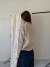 Sweater Tejido Premium Hombreras Bordadas Crema - tienda online