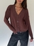 Cardigan Cool Fit Chocolate - comprar online