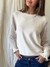 Sweater Tejido Gaspeado Chic Crema - (copia) - buy online