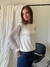 Sweater Tejido Gaspeado Chic Crema - (copia) on internet