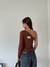 Sweater Una Manga "Ochitos" Soph Chocolate - tienda online