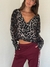 Cardigan Damasco City Print - comprar online