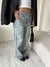 Jean Wide Leg Deshilachado Blondish Oxido en internet