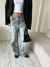 Jean Wide Leg Deshilachado Blondish Oxido - comprar online