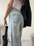 Jean Wide Leg Deshilachado Blondish Oxido - comprar online