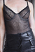 Body Andy - microtul motas negro - comprar online