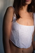Corset Britney - encaje blanco en internet
