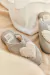 Pantuflas Corazón - corderito + modal viscosa