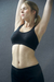 Top Sport Algodon - negro - Piba Intimates