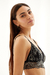 top alexia - negro bicolor DELUXE - Piba Intimates